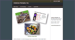 Desktop Screenshot of andersonremplex.com